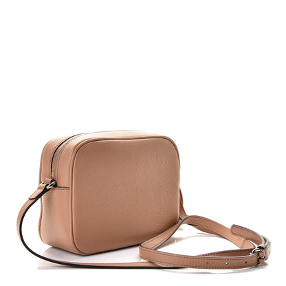 Gucci Pebbled Calfskin Small Soho Disco Bag Camelia 2 of 6