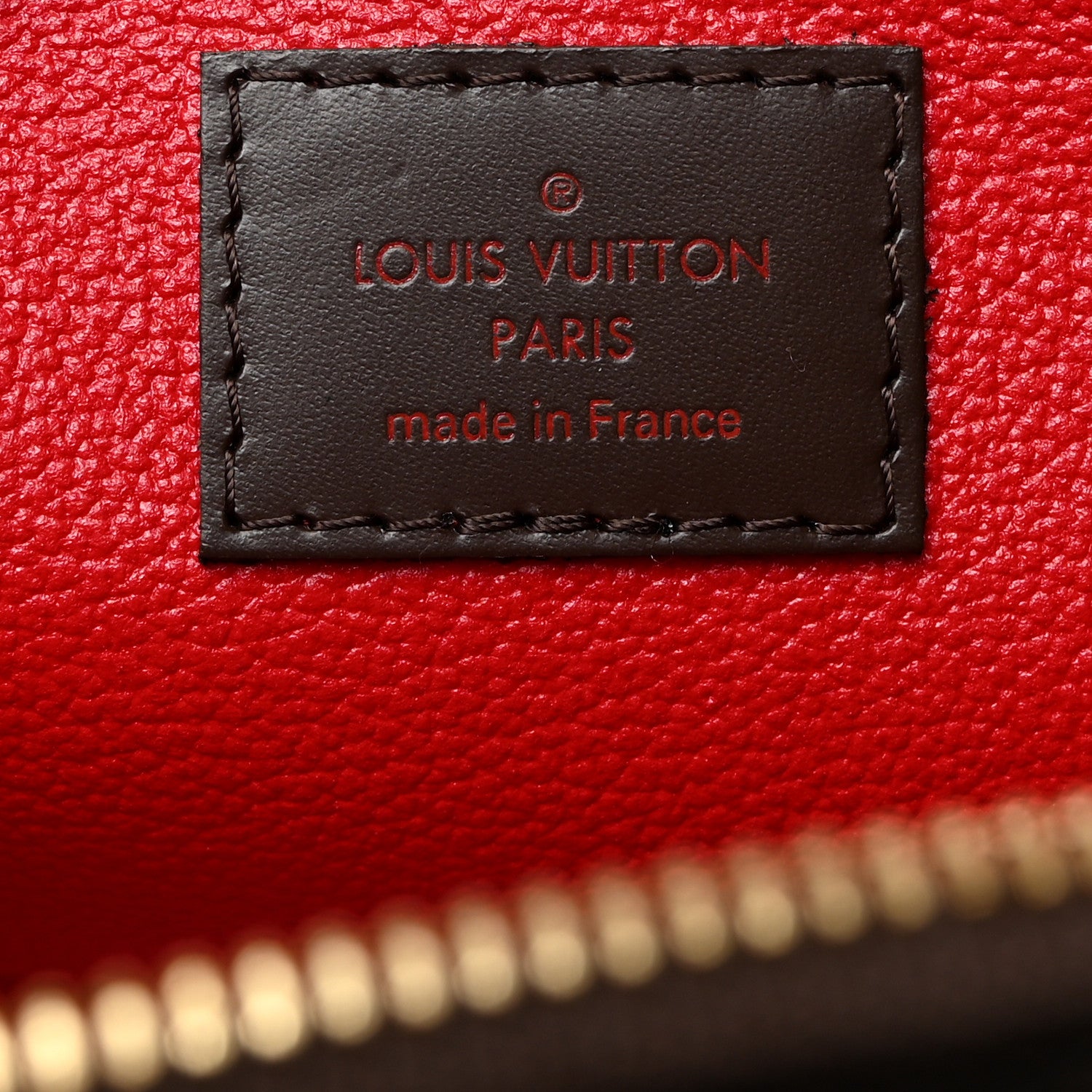 Louis Vuitton Damier Ebene Cosmetic Pouch GM 6 of 6