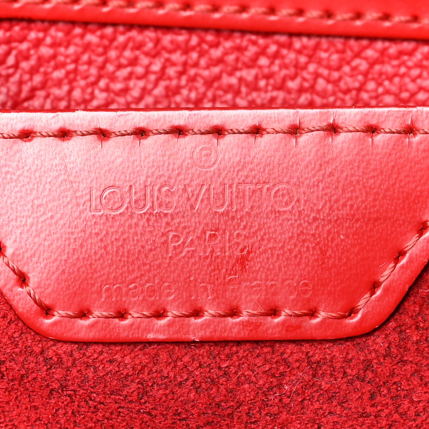 Louis Vuitton Epi Mabillon Backpack Castillan Red 6 of 13