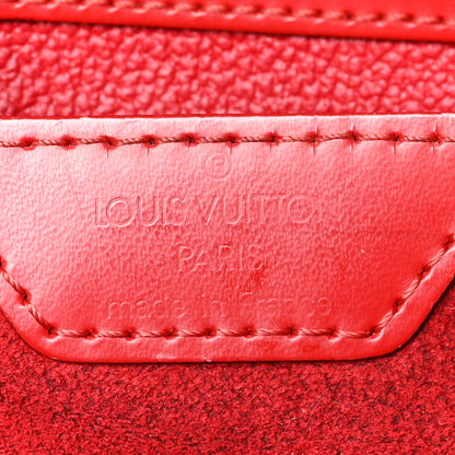 Louis Vuitton Epi Mabillon Backpack Castillan Red 6 of 13