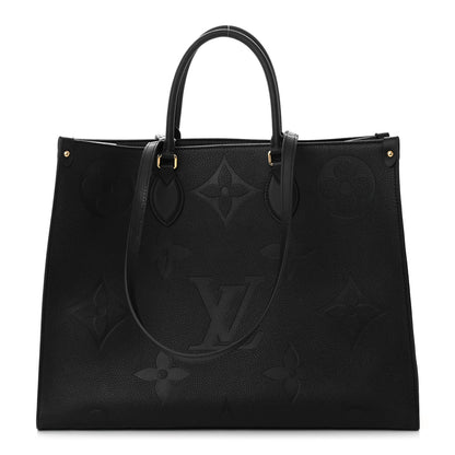 Louis Vuitton Empreinte Monogram Giant Onthego GM Black 1 of 11