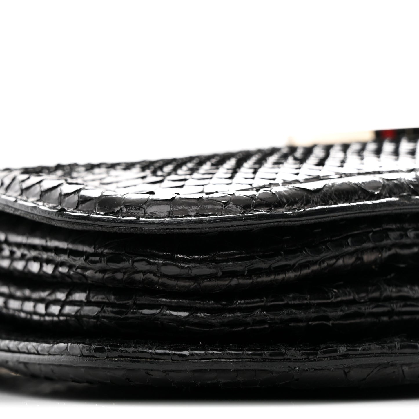 Snakeskin Web Blondie Hobo Black