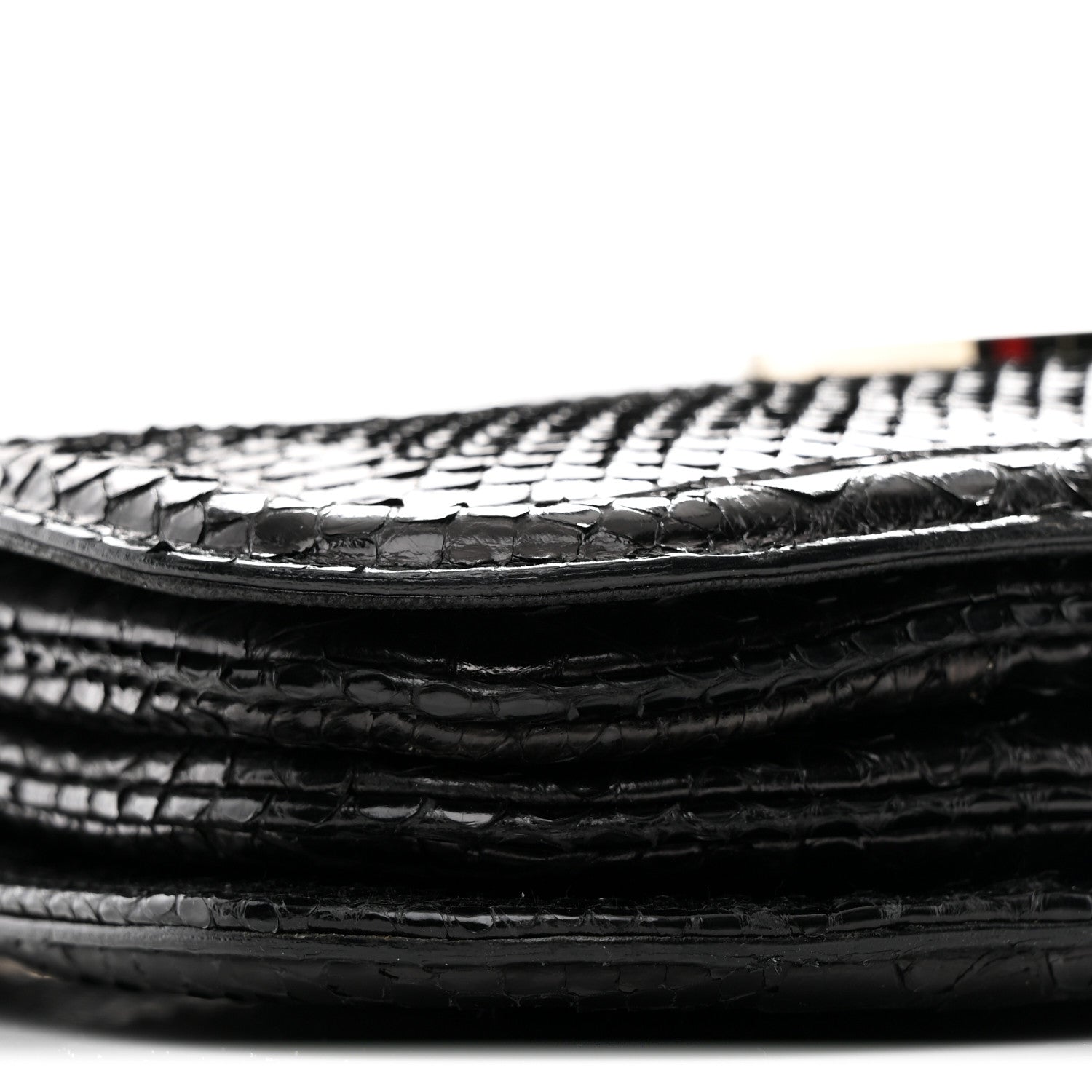 Gucci Snakeskin Web Blondie Hobo Black 9 of 14