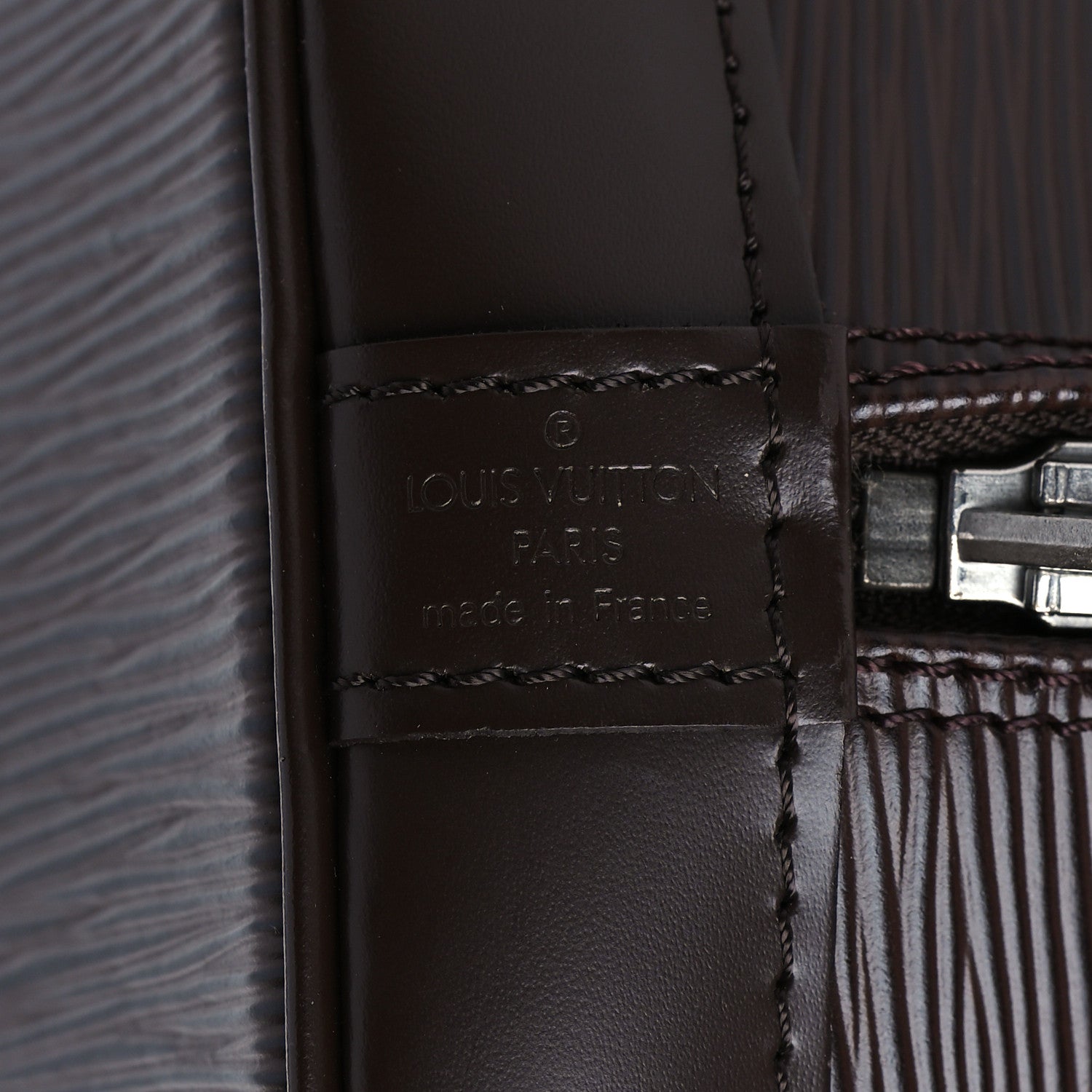 Louis Vuitton Epi Alma PM Moka 6 of 9