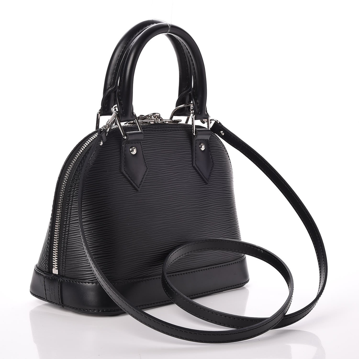 Louis Vuitton Epi Alma BB Black 3 of 7