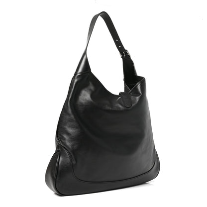 Gucci Calfskin Large Jackie 1961 Shoulder Bag Black 3 of 10