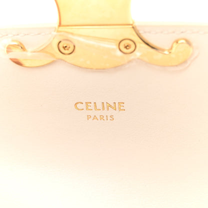 Celine Shiny Calfskin Mini Triomphe Rice 6 of 10
