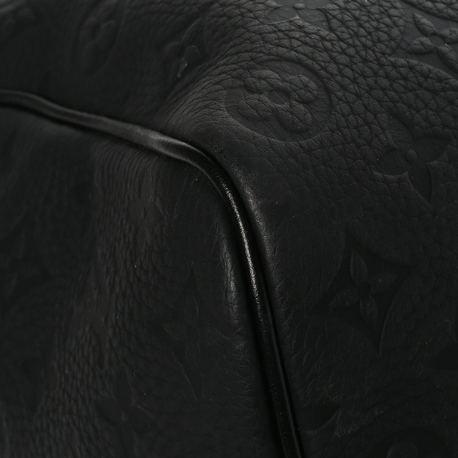 Louis Vuitton Taurillon Monogram Keepall Bandouliere 50 Black 7 of 11