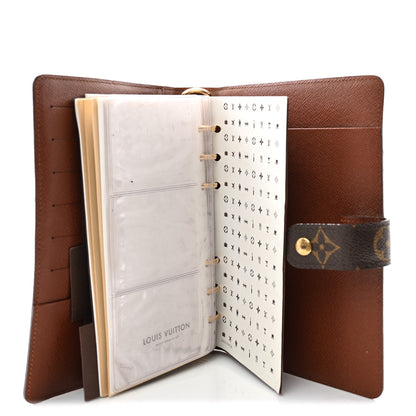 Louis Vuitton Monogram Medium Ring Agenda Cover 6 of 8