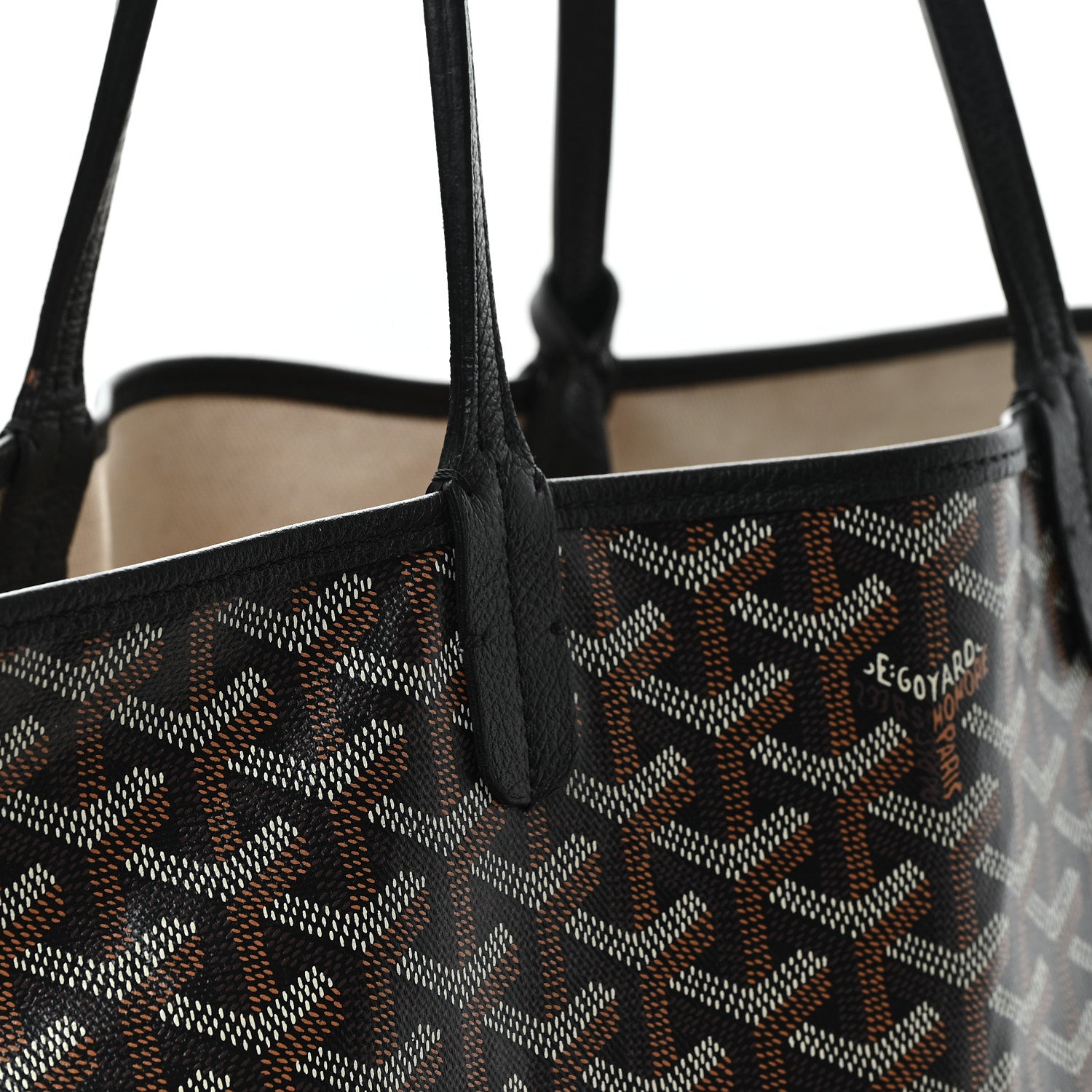 Goyard Goyardine Saint Louis PM Black 12 of 12