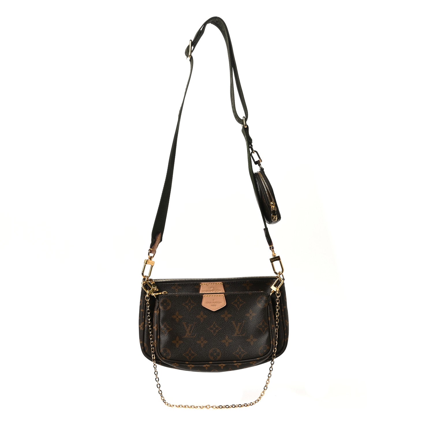 Louis Vuitton Monogram Multi Pochette Accessories Kaki 1 of 14
