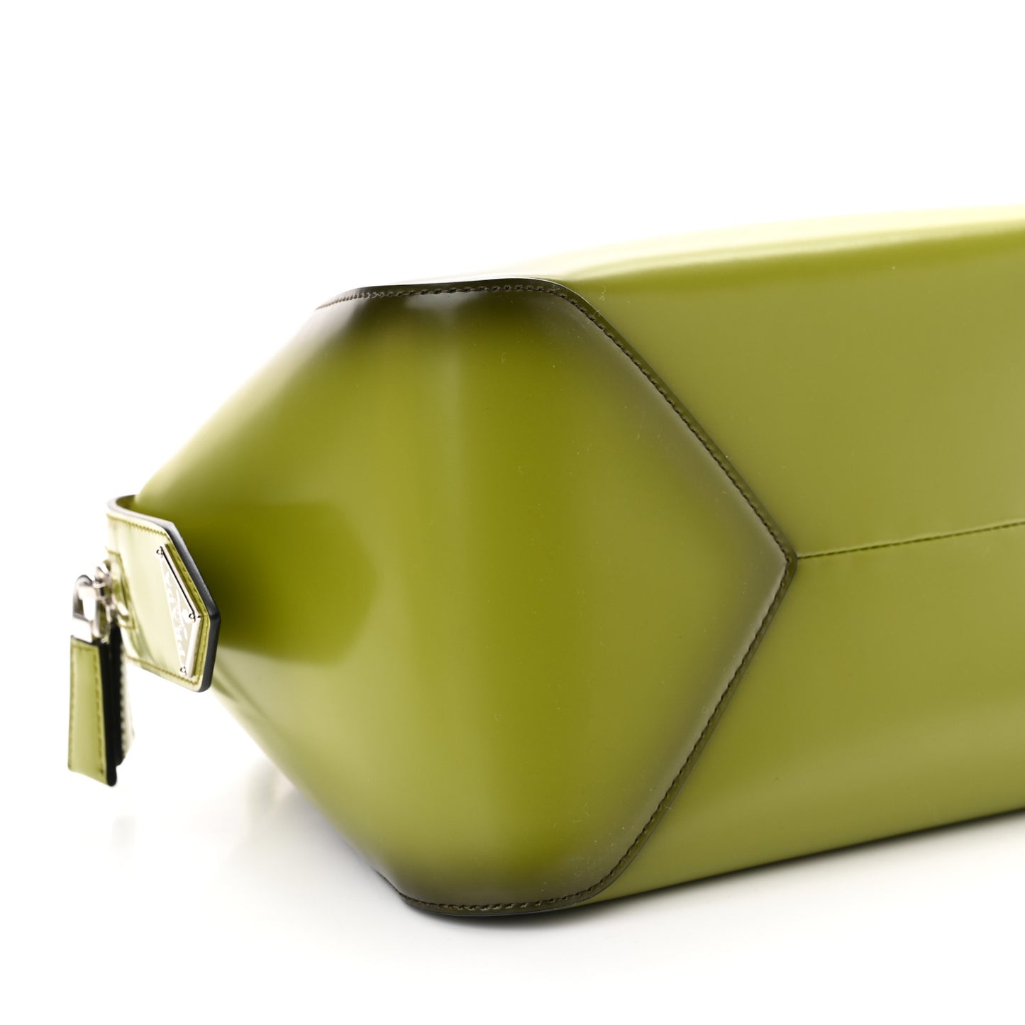 Spazzolato Small Supernova Handbag Edera Sfumato