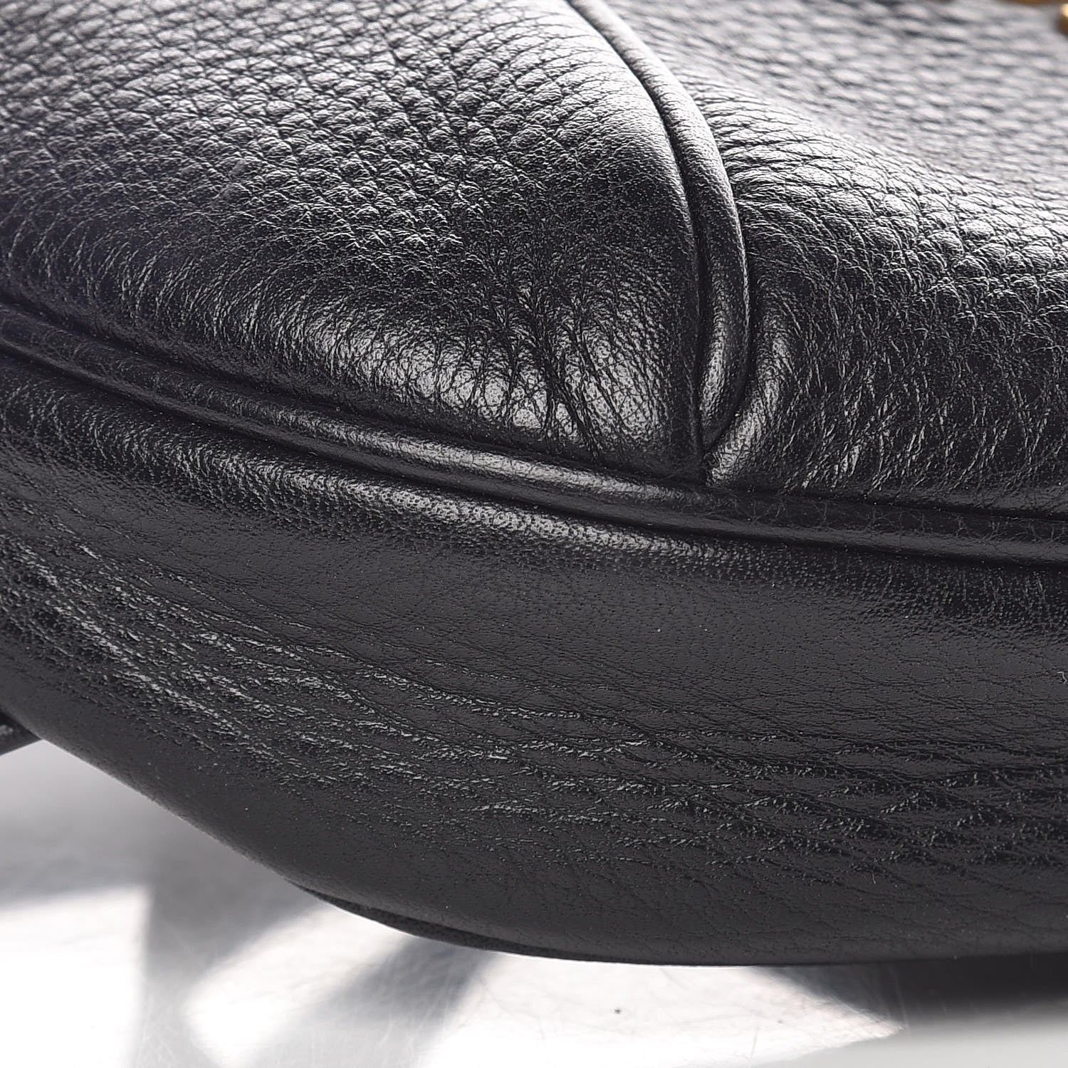 Prada Vitello Daino Small Belt Bag Black 9 of 10
