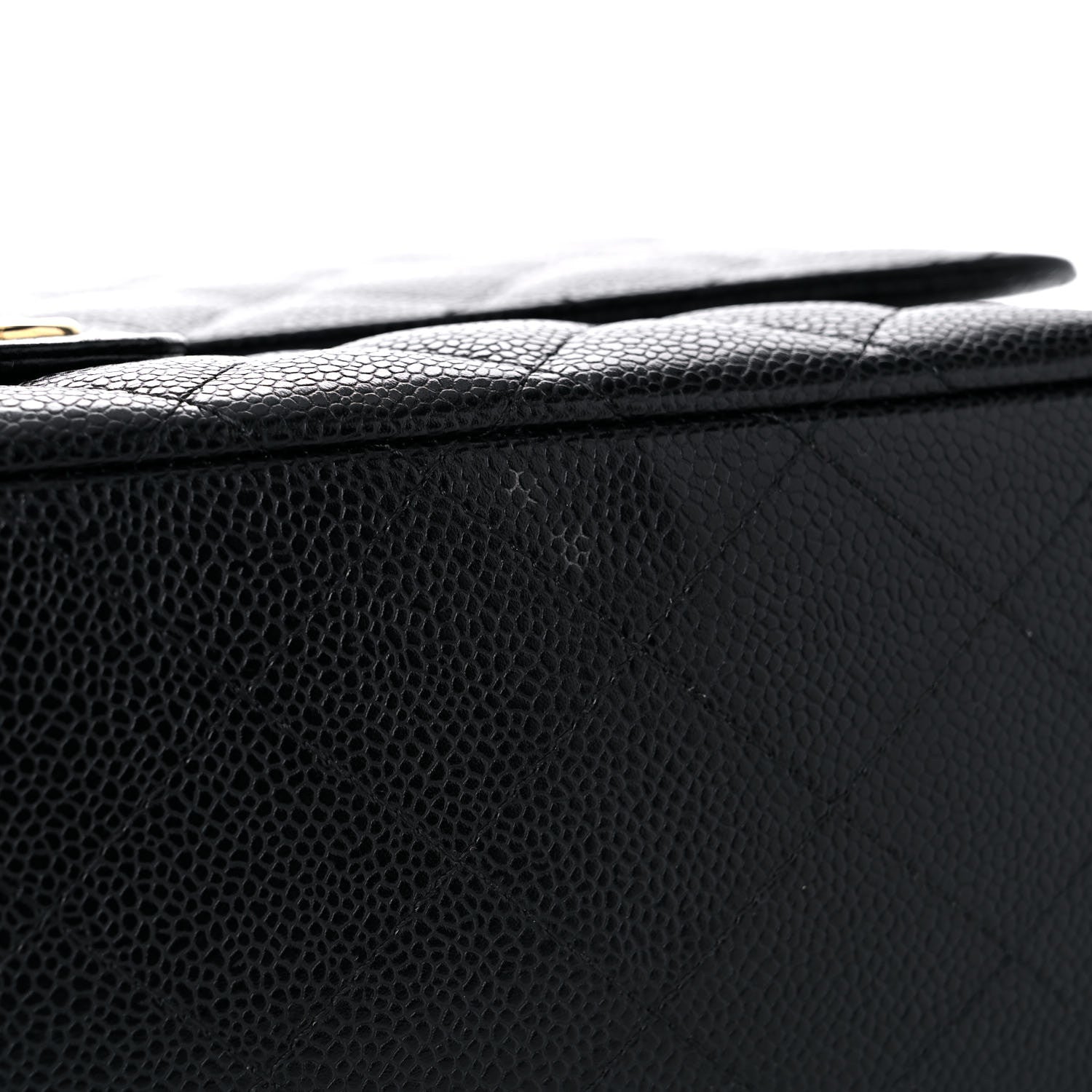 Chanel Caviar Quilted Maxi Double Flap Black 13 of 14