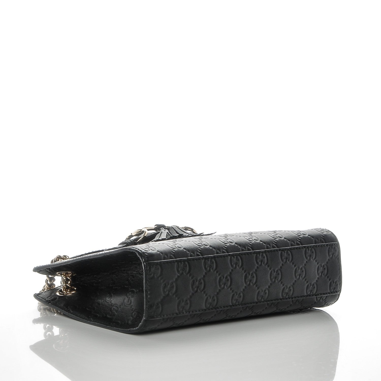 Gucci Guccissima Small Emily Shoulder Bag Black 4 of 7