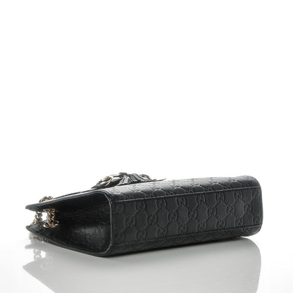 Gucci Guccissima Small Emily Shoulder Bag Black 4 of 7