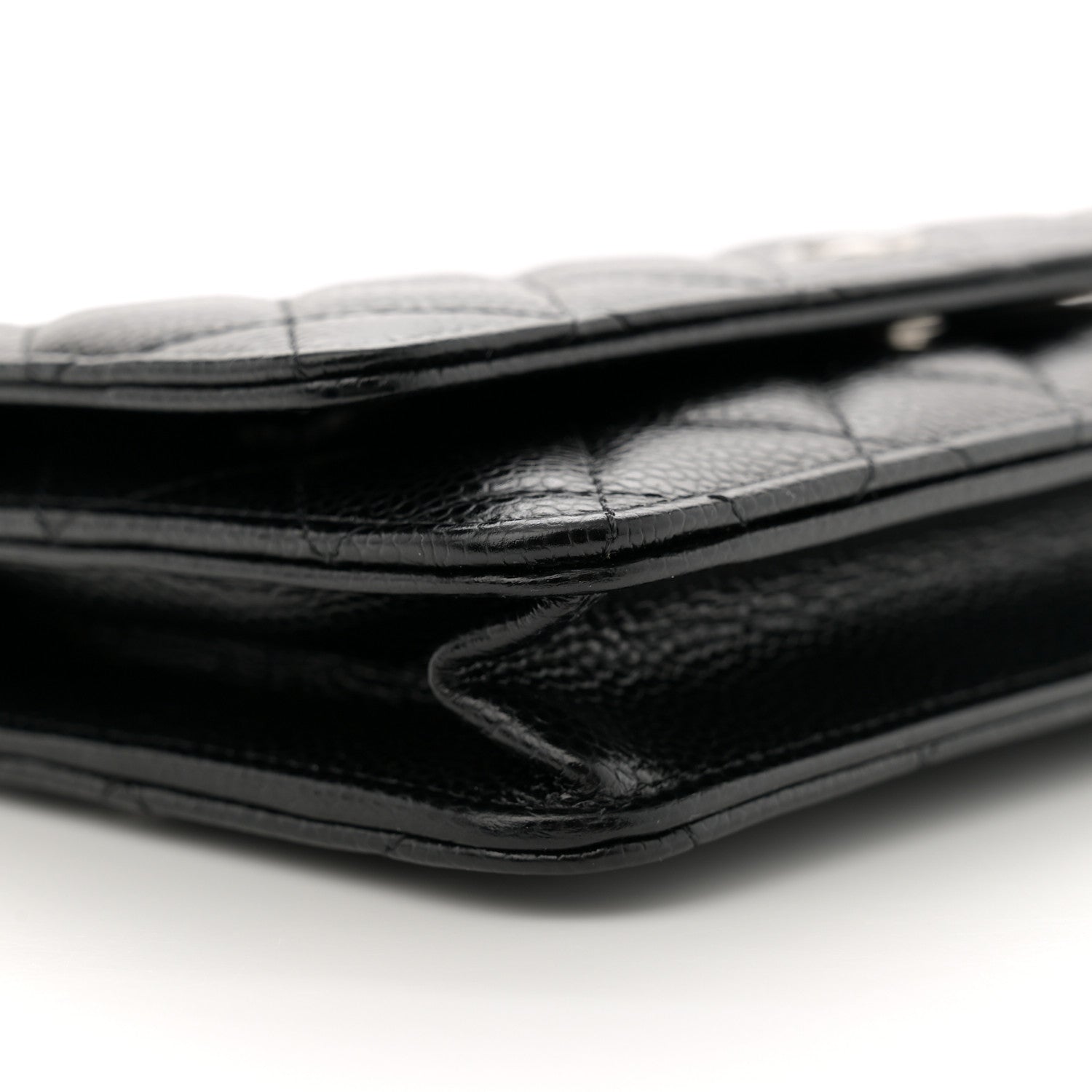 Chanel Caviar Quilted Wallet on Chain WOC Black 9 of 11