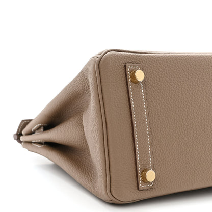 Hermes Togo Birkin 25 Etoupe 9 of 11