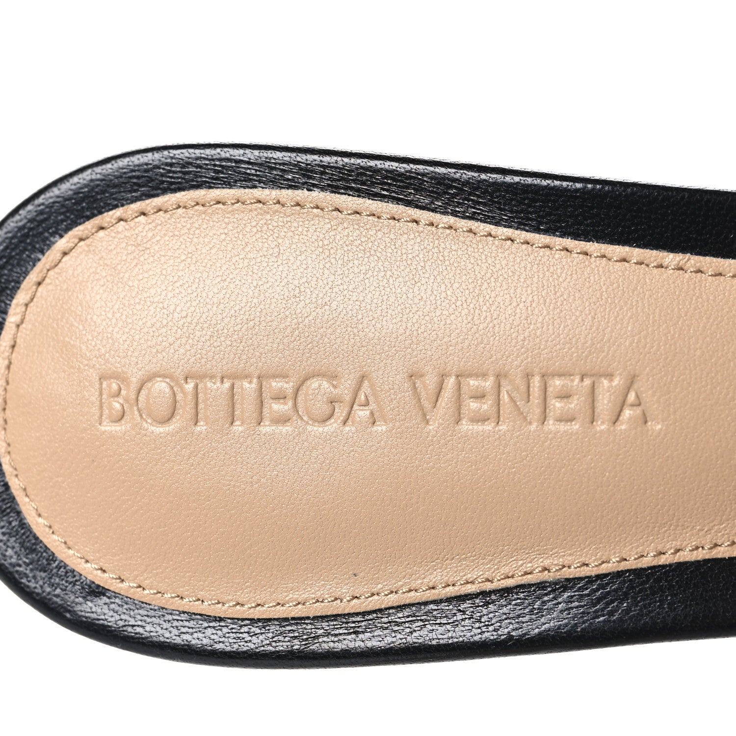 Bottega Veneta Lambskin Knot Mule Sandals 38.5 Black 8 of 8