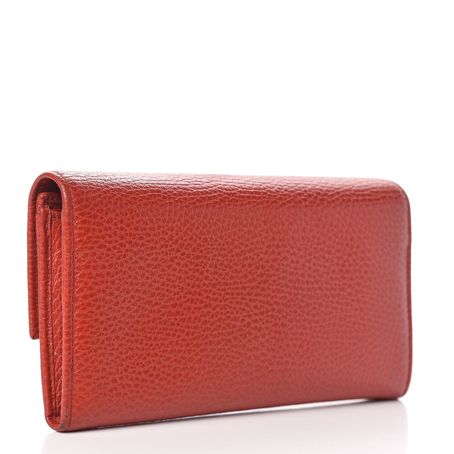 Dollar Calfskin Swing Continental Wallet Oxidation