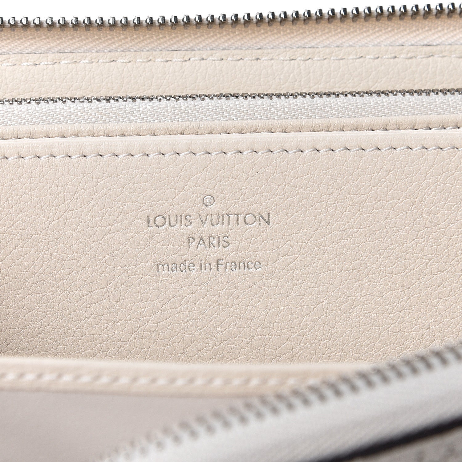 Louis Vuitton Mahina Zippy Wallet Ivory 7 of 8