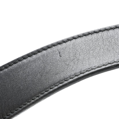 Gucci Calfskin Double G 30mm Belt 75 30 Black 7 of 7