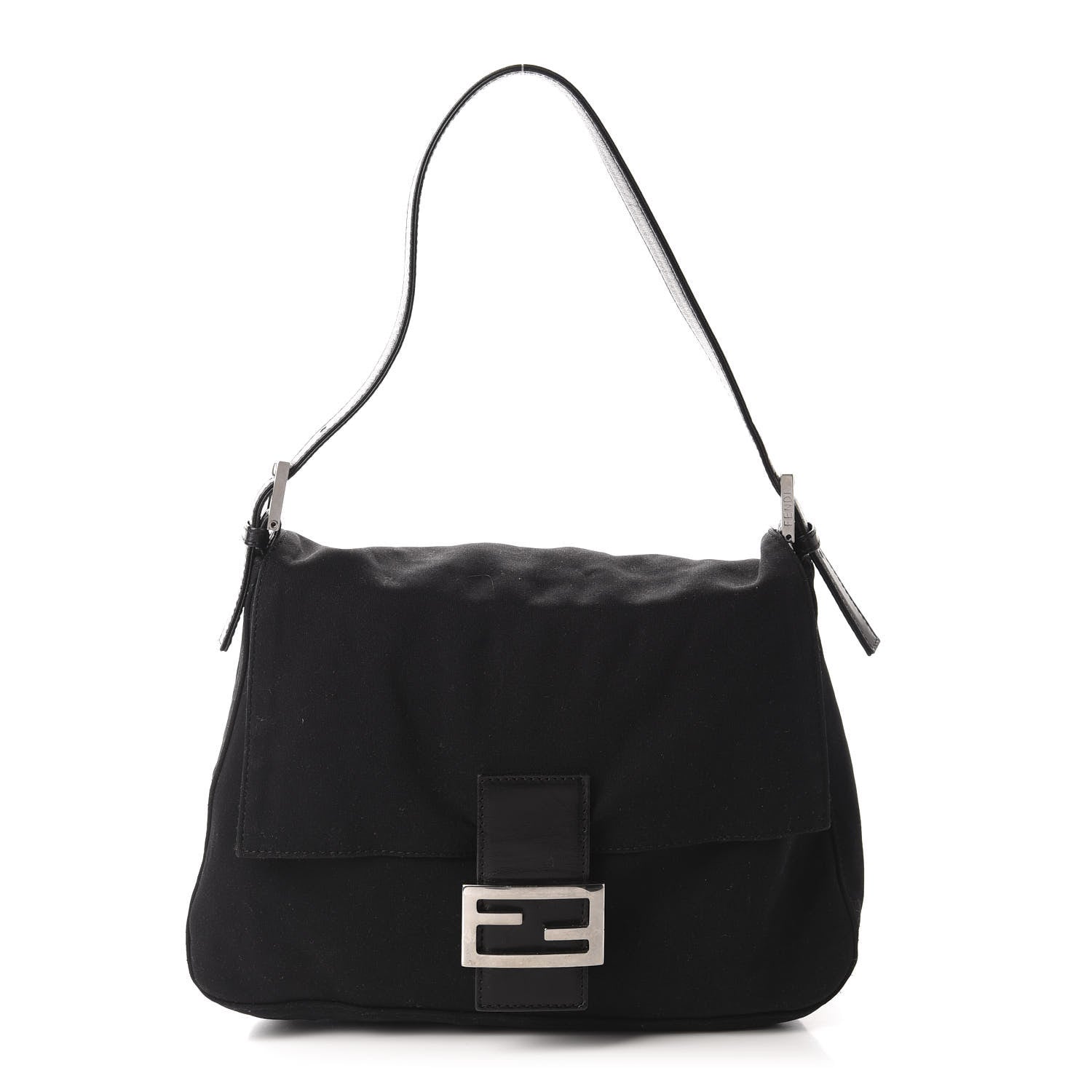 Fendi Neoprene Mama Baguette Black 1 of 10