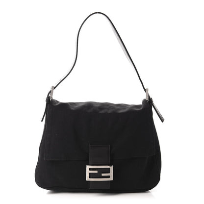 Fendi Neoprene Mama Baguette Black 1 of 10