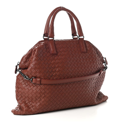 Bottega Veneta Nappa Intrecciato Maxi Convertible Tote Brique 3 of 11