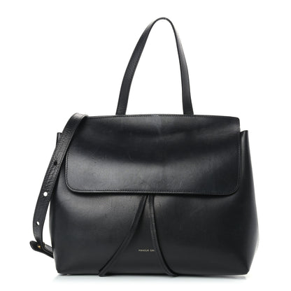 Mansur Gavriel Calfskin Mini Lady Bag Black Flamma 1 of 21