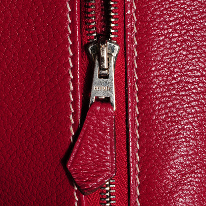 Hermes Epsom Kelly Retourne 35 Rose Tyrien Rubis 21 of 23