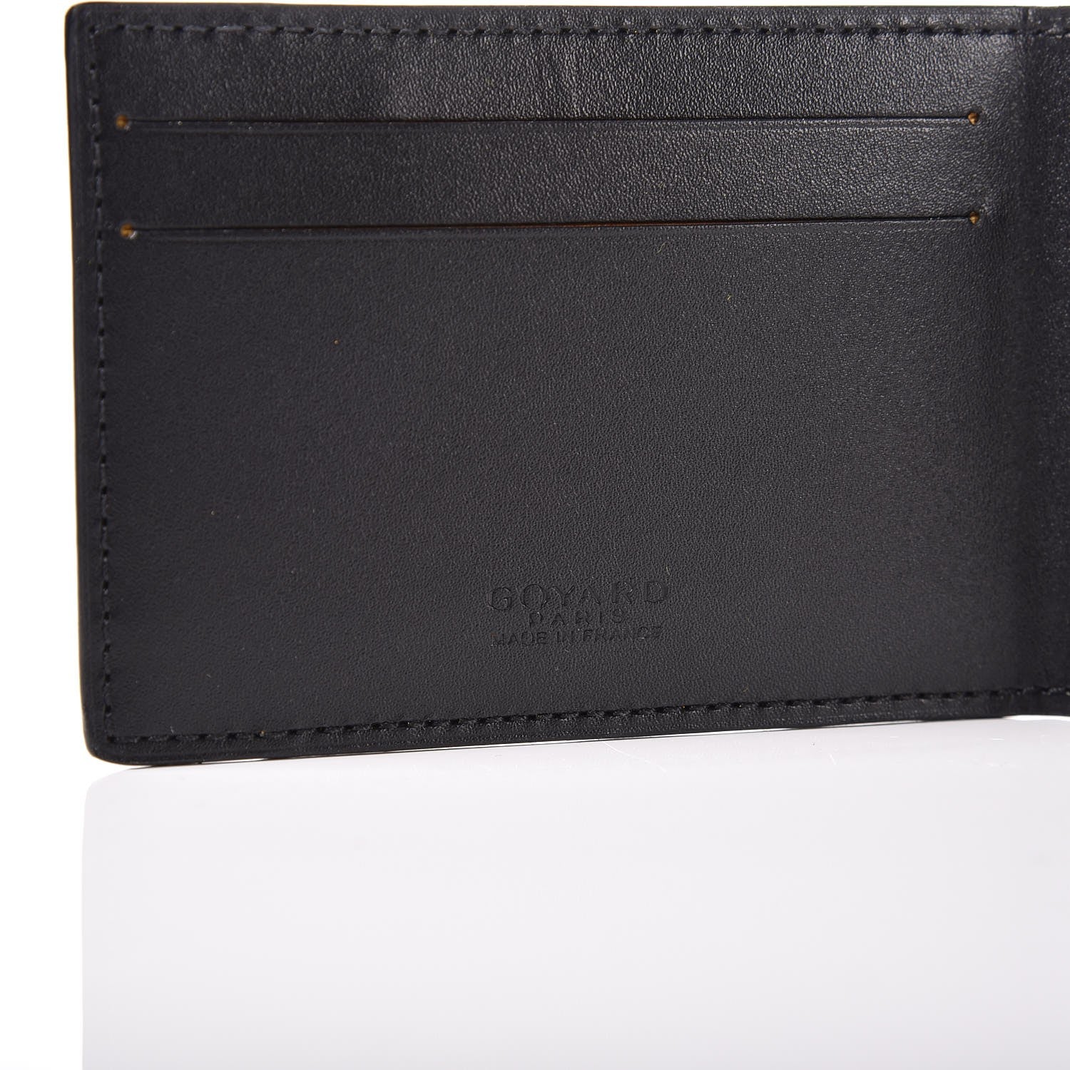 Goyard Goyardine Multi Slot Bi-Fold Wallet Black 6 of 8