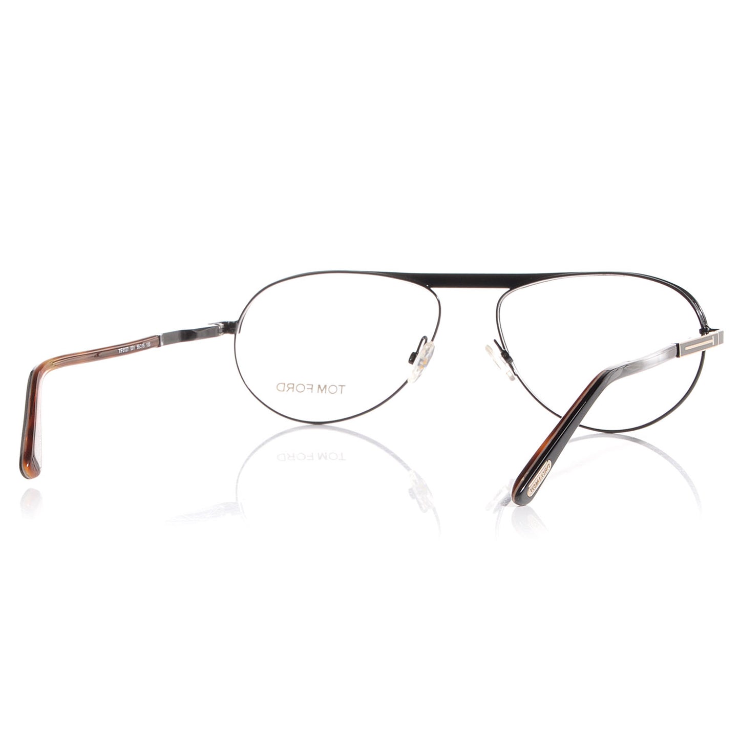 Aviator TF5127 Eyeglasses Black