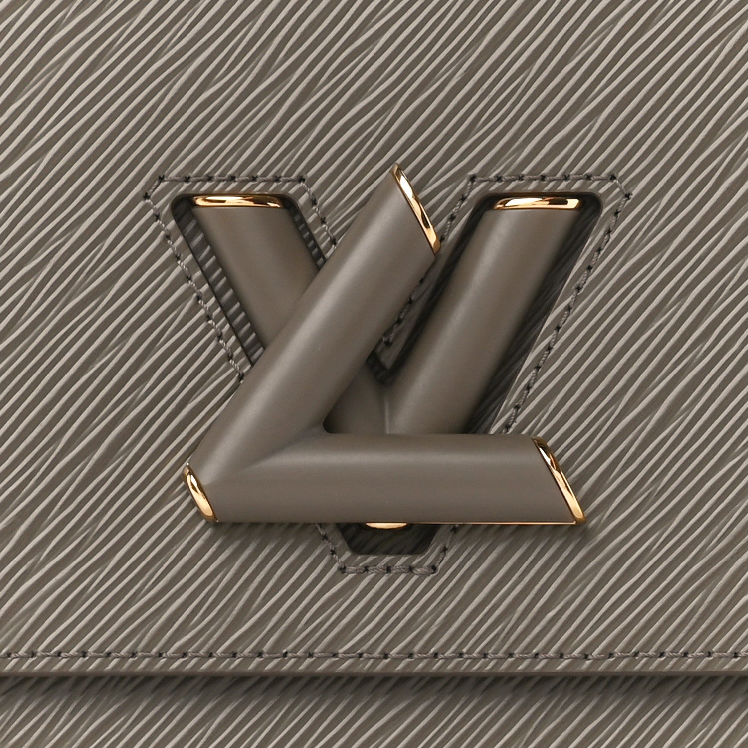 Louis Vuitton Epi Twist Shoulder Bag MM Smokey Brown 8 of 10