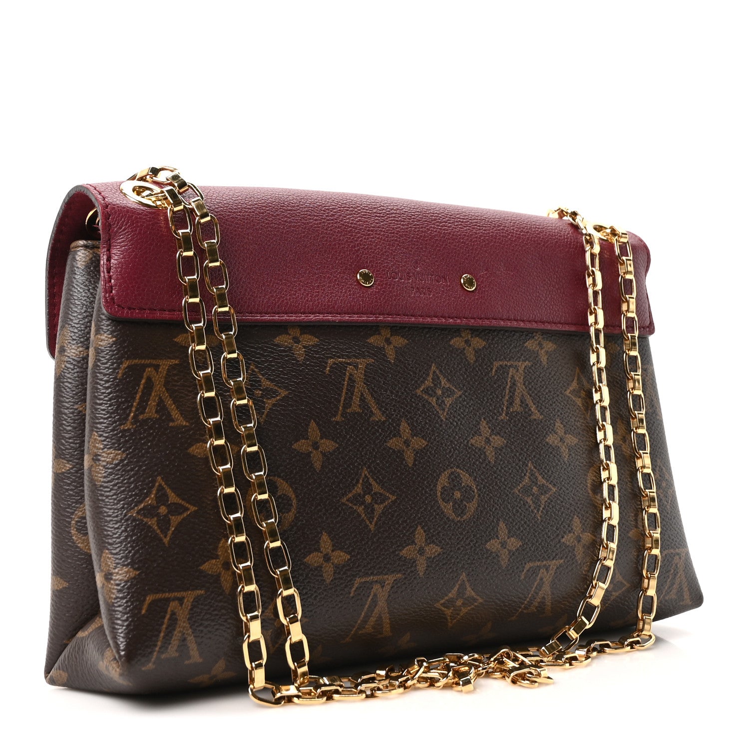 Louis Vuitton Monogram Pallas Chain Aurore 3 of 10
