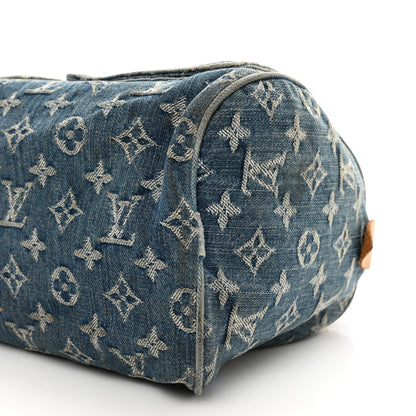 Louis Vuitton Monogram Denim Neo Speedy Blue 9 of 13