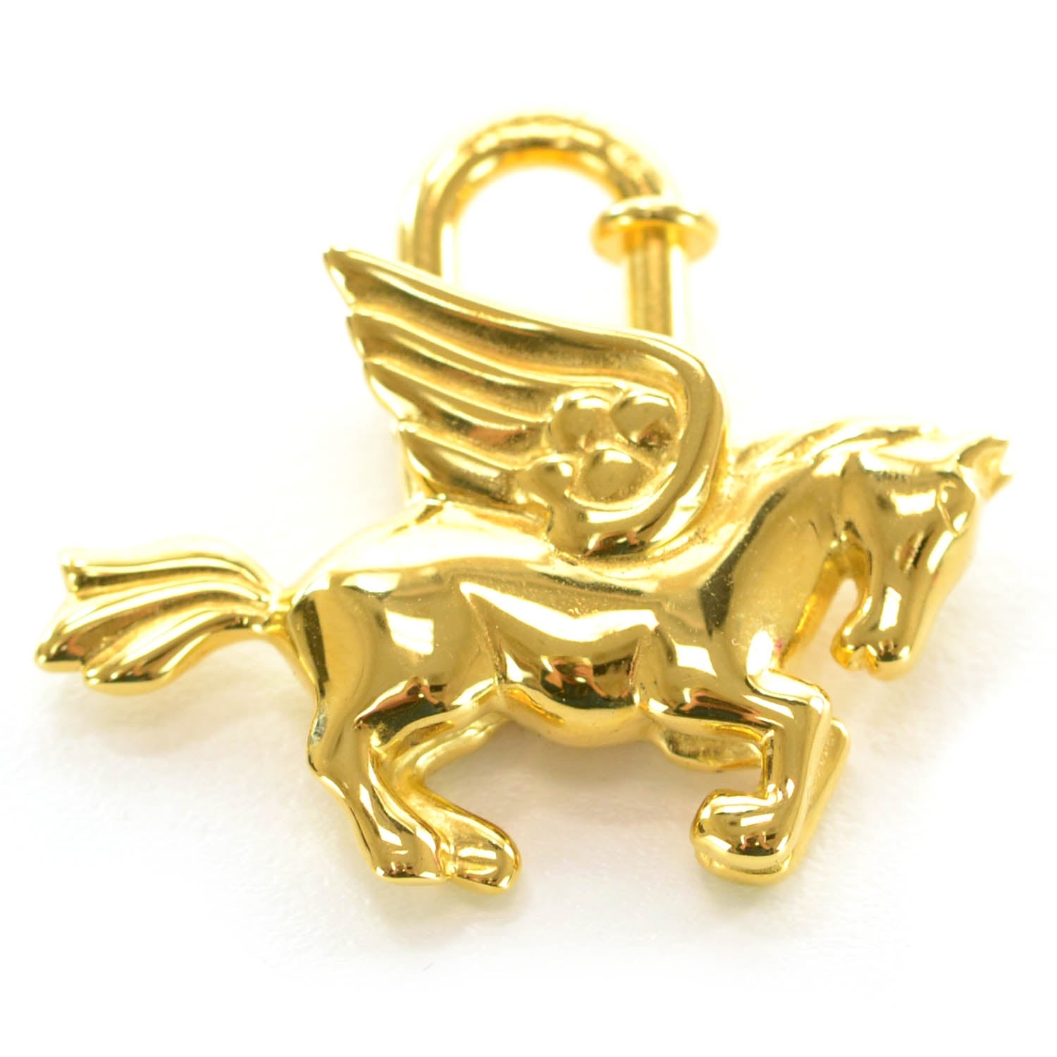 Hermes Pegasus Cadena Lock Gold 1 of 3