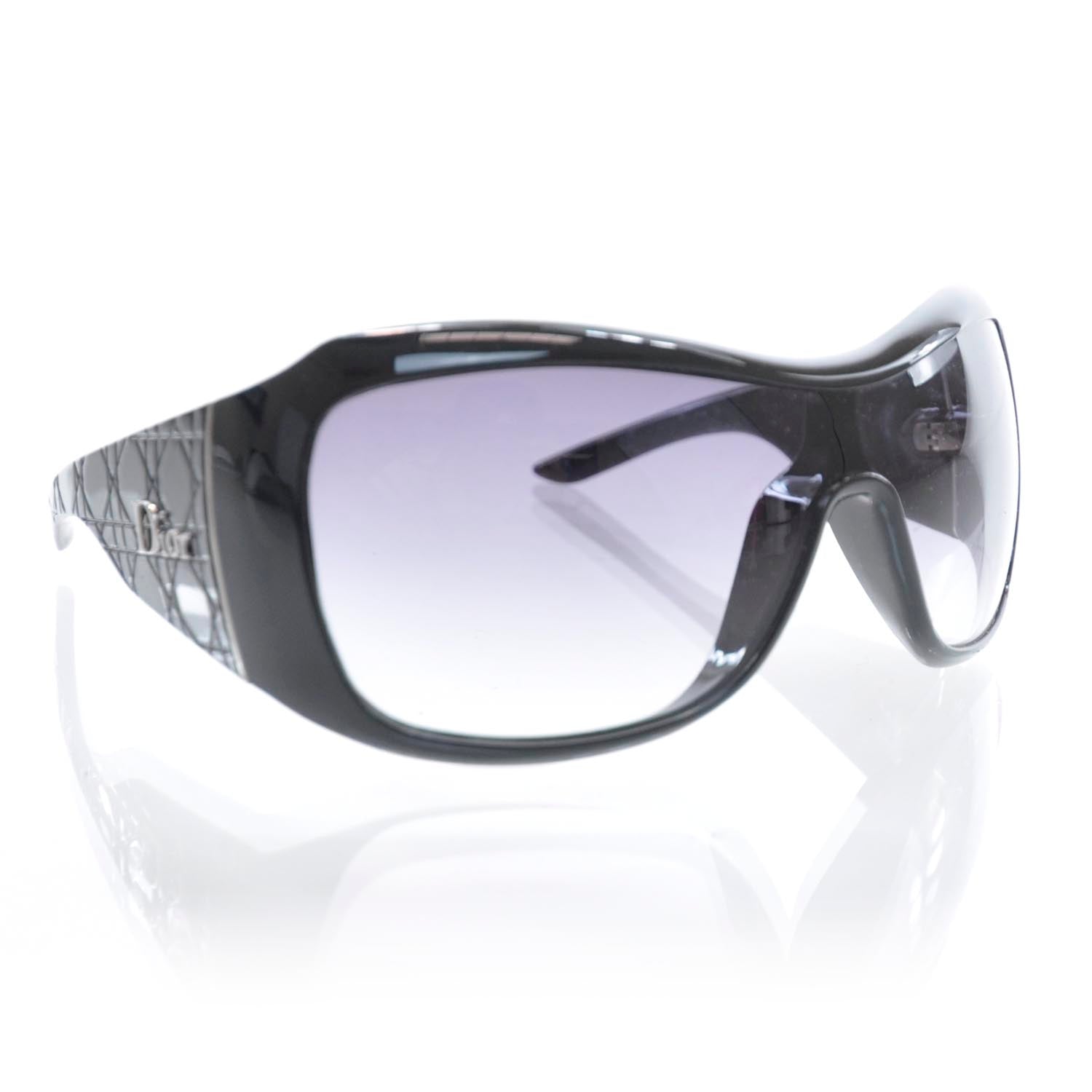 Christian Dior Resin Cannage 1 Quilted Sunglasses 1 of 7