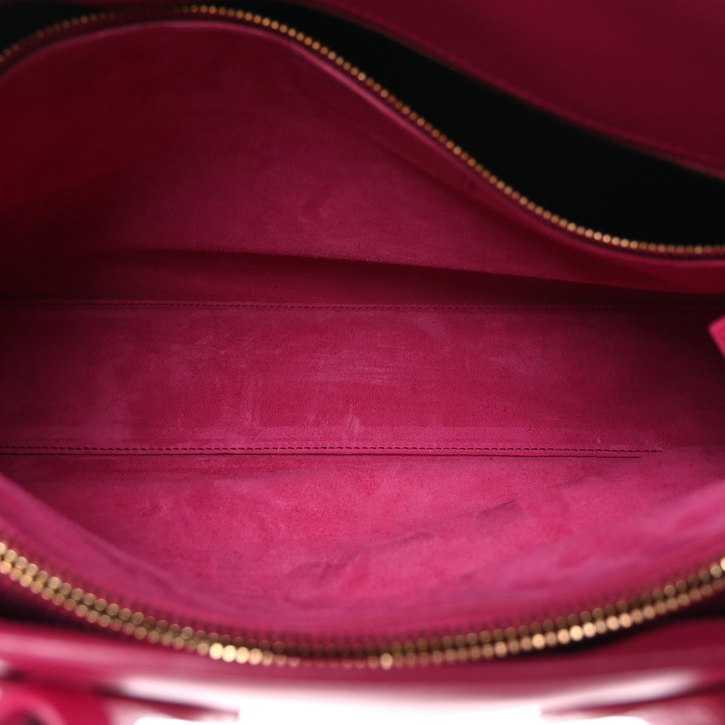 Calfskin Small Sac De Jour Lipstick Fuchsia