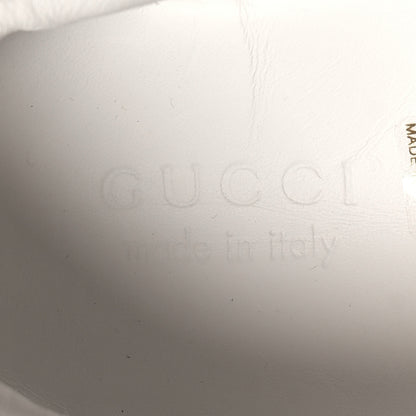 Gucci Calfskin Web Mens Ace Sneakers 8.5 White Blue 7 of 8