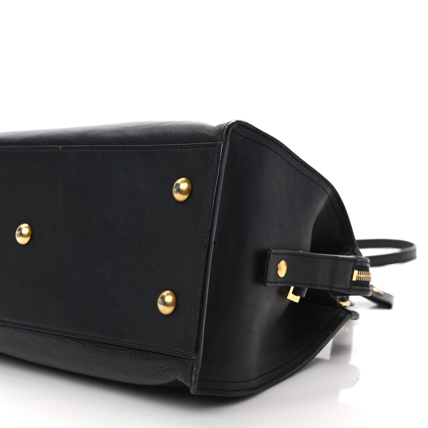 Calfskin Small Classic Y Cabas Black