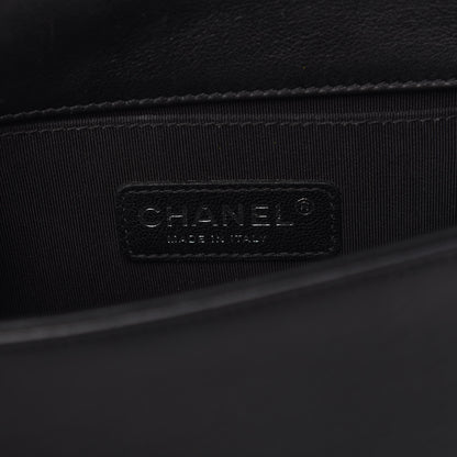 Chanel Calfskin Quilted Small Boy Flap Black 8 of 10