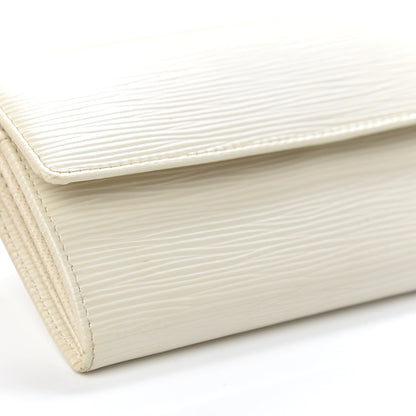 Louis Vuitton Epi Sarah Wallet Ivory 9 of 13