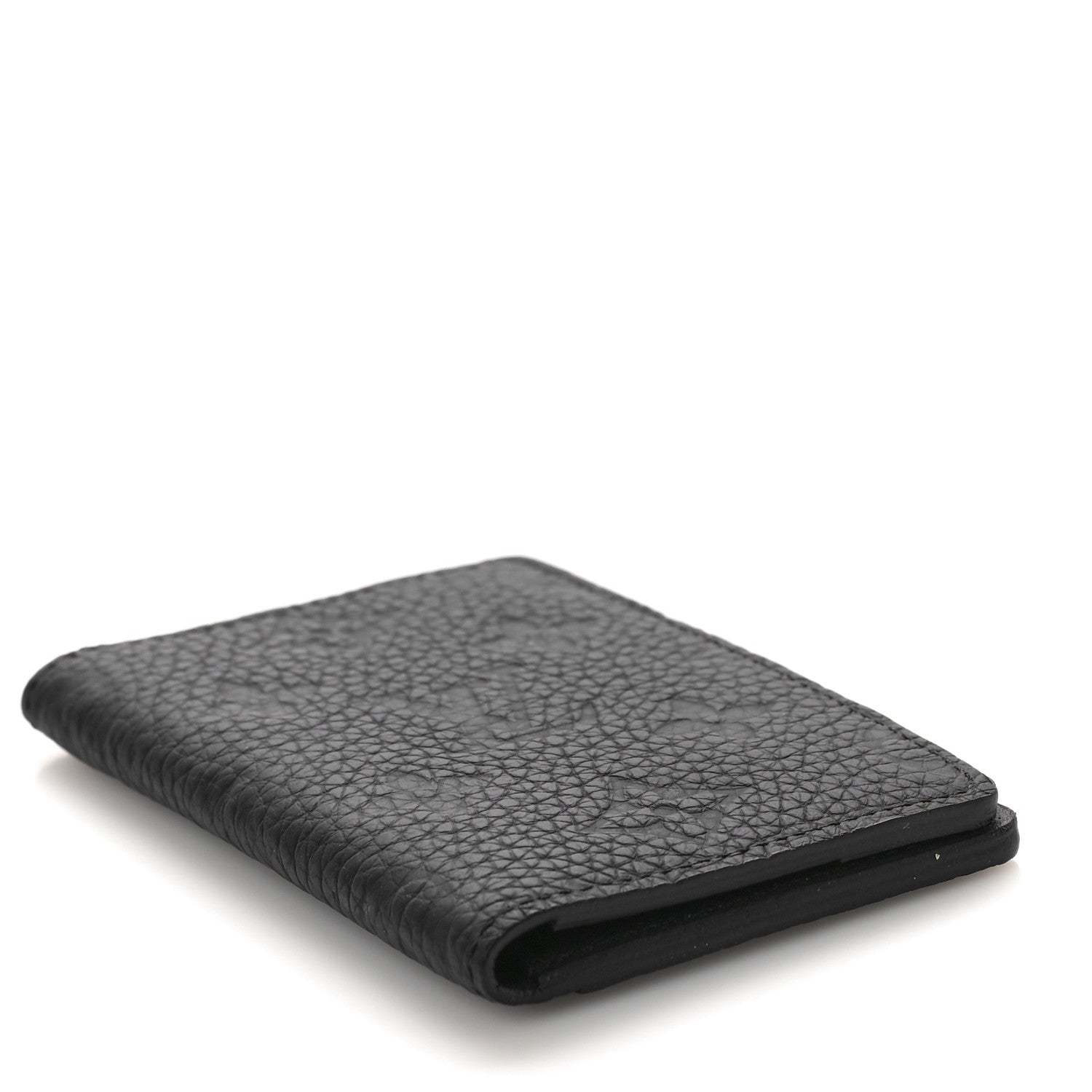 Louis Vuitton Taurillon Monogram Pocket Organizer Black 8 of 9