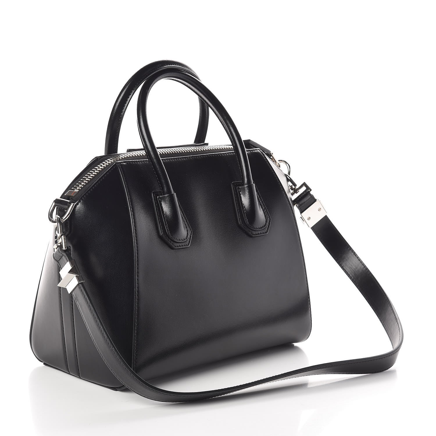 Givenchy Shiny Lord Calfskin Small Antigona Black 3 of 9