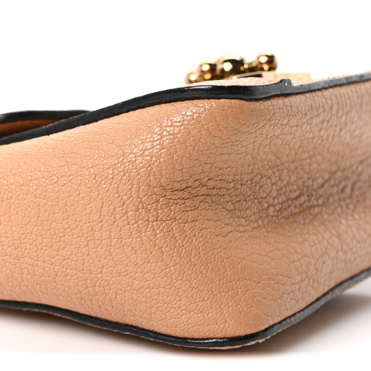 Chloe Goatskin Mini Elsie Shoulder Bag Beige 9 of 10