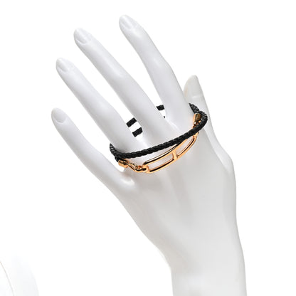 Hermes Swift Roulis Double Tour Bracelet Black 2 of 5