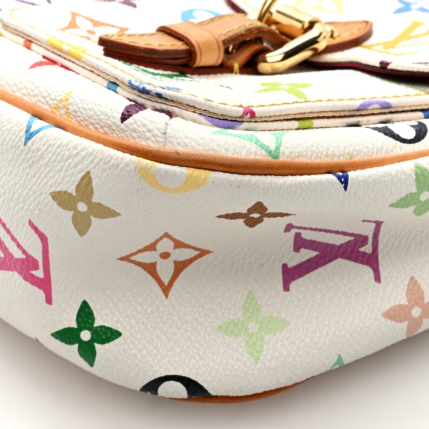 Monogram Multicolor Lodge PM White