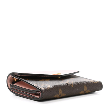 Louis Vuitton Monogram Zoe Wallet Rose Ballerine 4 of 9