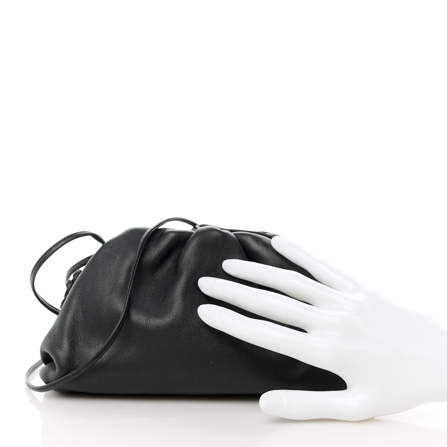 Butter Calfskin The Mini Pouch Black